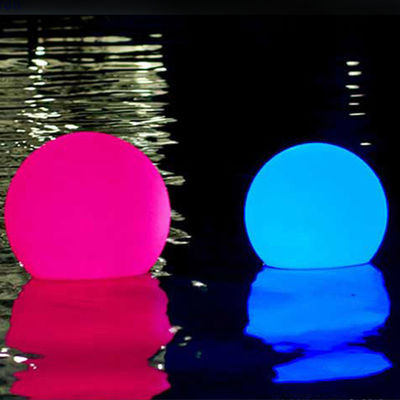 30cm Solar Powered Glow Ball Light IP54 Waterproof For Ground Decoration