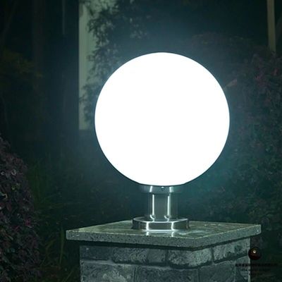 pulg in light series solar sphere garden lamps with pin