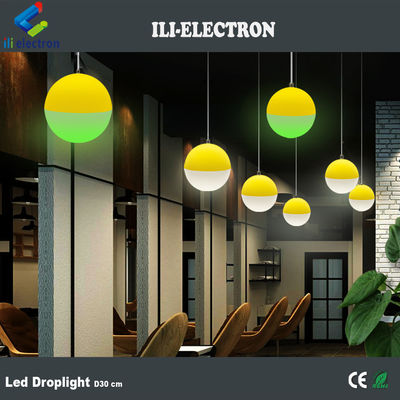 remote control colorful decorative plastic chandelier