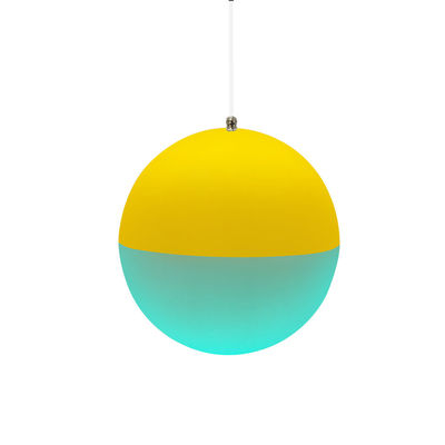 Remote Control LED Glow Ball Light Pendant Double Color For Holiday