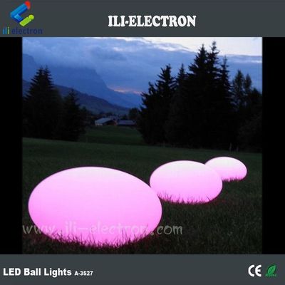 Waterproof Plastic Led Glow Ball Customised Color