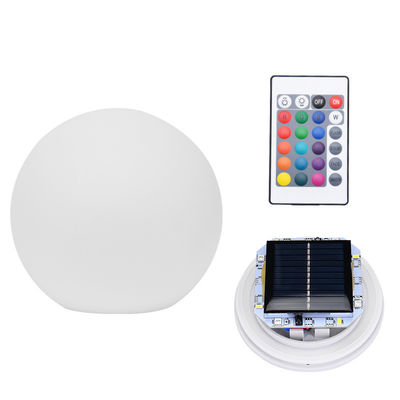 PE Plastic Glow Ball Light Remote Control Portable For Swimming Pool