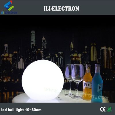 color changing plastic led lighting sphere