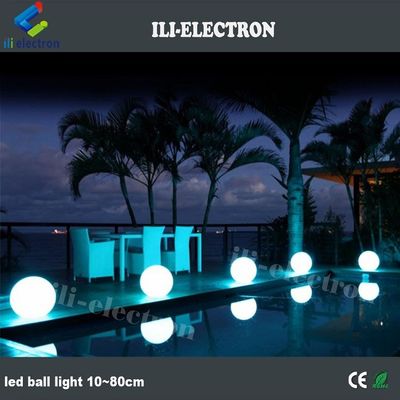 Glow Floating Pool Ball Night Lights Lamp for Swimming Pool Beach Garden Party Decor
