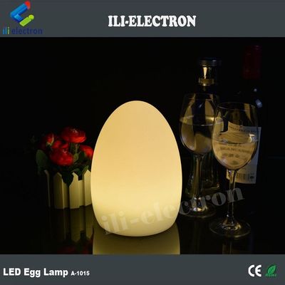 Plastic LED Egg Lamp Remote Control IP65 Waterproof For Holiday Decoration