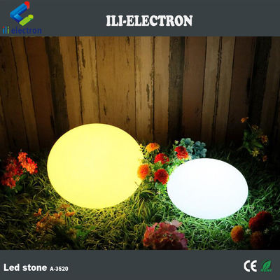 16 color changing plastic LED Glow Rock