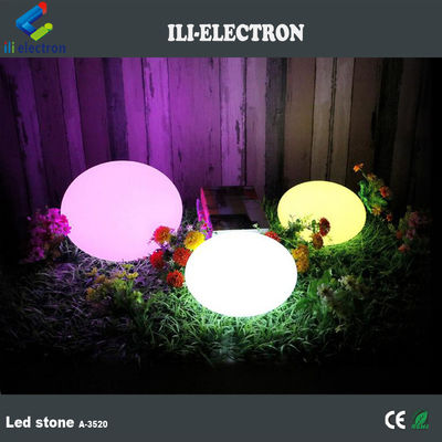 16 color changing plastic LED Glow Rock