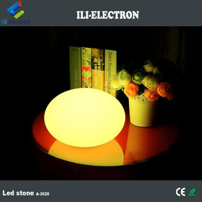 16 color changing plastic LED Glow Rock