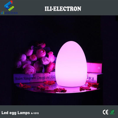 Illuminated Mini Egg Shaped LED Lights 16 Colors Changing With Remote Control