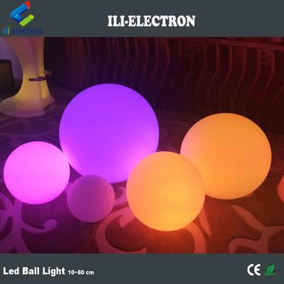 wedding party decor plastic led sphere