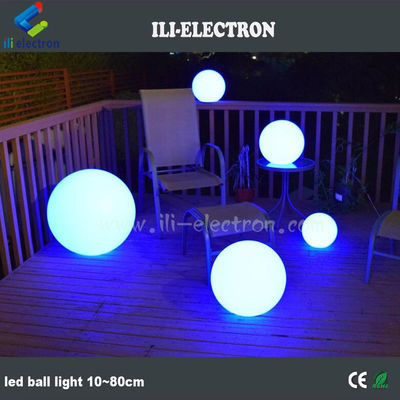 wedding party decor plastic led sphere