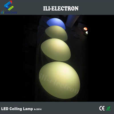 semi-circle waterproof colorful plastic led decorative light