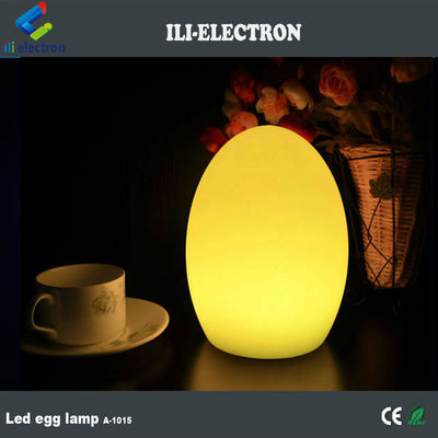 Wireless Egg Shaped Lamp IP65 Water Resistant With Charger Base
