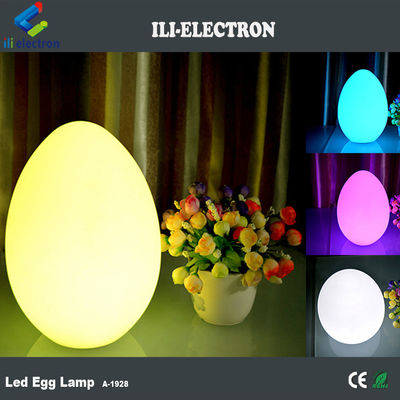 Wireless Egg Shaped Lamp IP65 Water Resistant With Charger Base