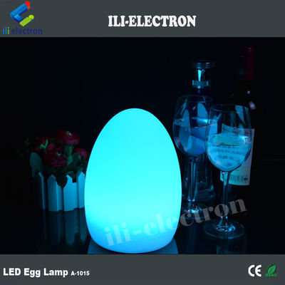 Decorative Egg Shaped Table Lamp , Egg Night Light With Remote