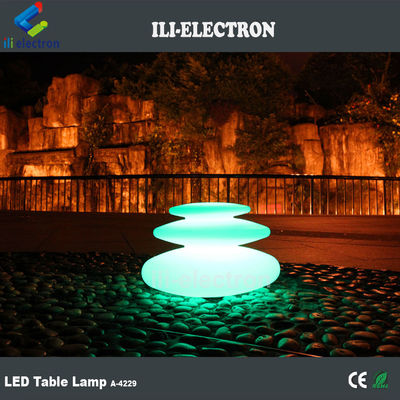 Stylish PE Plastic Pool Glow Lights rechargeable For Outdoor Decorative