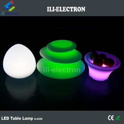 Stylish PE Plastic Pool Glow Lights rechargeable For Outdoor Decorative