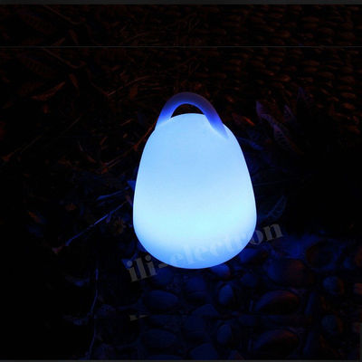 Handed PE plastic LED Glow Lamp with Rechargeable lithium battery