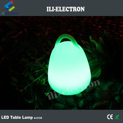 Handed PE plastic LED Glow Lamp with Rechargeable lithium battery