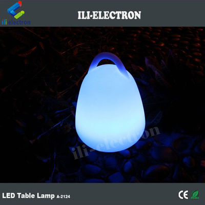 Handed PE plastic LED Glow Lamp with Rechargeable lithium battery