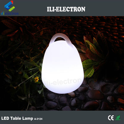 Handed PE plastic LED Glow Lamp with Rechargeable lithium battery