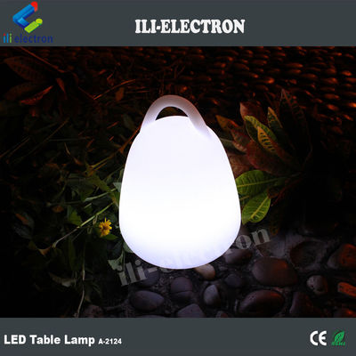 Handed PE plastic LED Glow Lamp with Rechargeable lithium battery