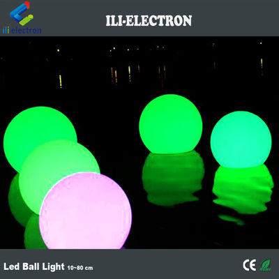 30 cm IP 65 waterproof plastic led Illuminated Sphere