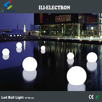 30 cm IP 65 waterproof plastic led Illuminated Sphere