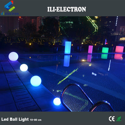 30 cm IP 65 waterproof plastic led Illuminated Sphere