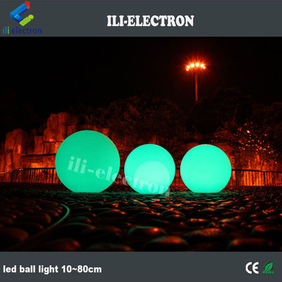 PE illuminated led glow ball,waterproof swimming pool led ball lighting ball