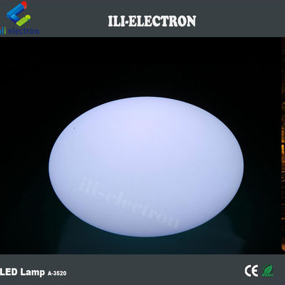 Egg shape plastic led sphere lamps