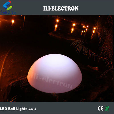 Rechargeable plastic led sphere ball light