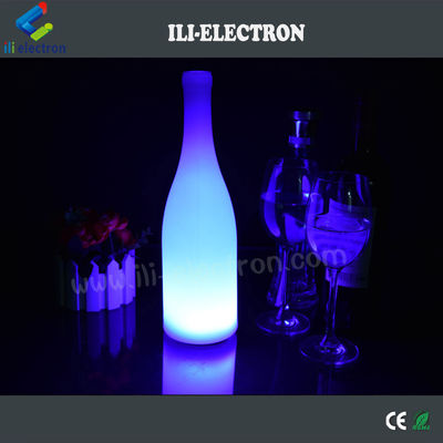 iilluminated plastic led bottle shape lamps