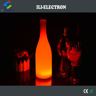 iilluminated plastic led bottle shape lamps