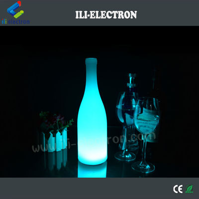 iilluminated plastic led bottle shape lamps