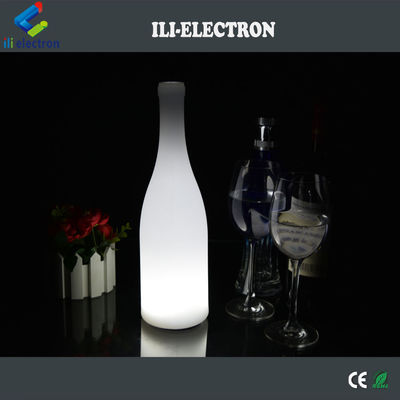 iilluminated plastic led bottle shape lamps