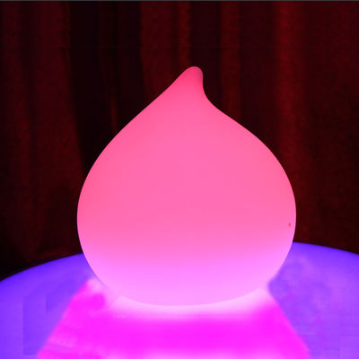 Rechargeable waterproof colorful plastic LED decorative light
