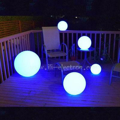 plastic rechargeable battery led light ball