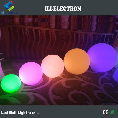 plastic rechargeable battery led light ball