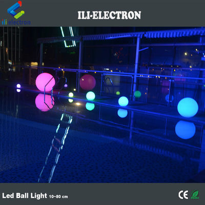 swimming pool decoration glowing ball lights
