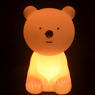 High grade Eco-friendly PE plastic LED bear light