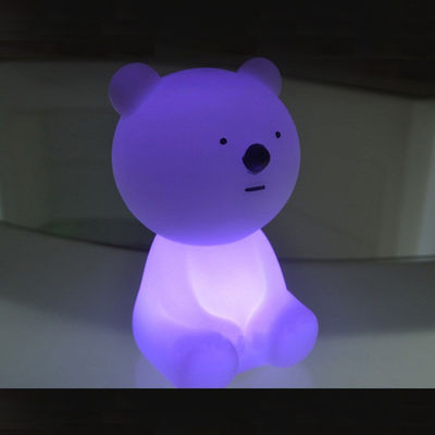 plastic Bear Animal Shaped LED Table Lamp