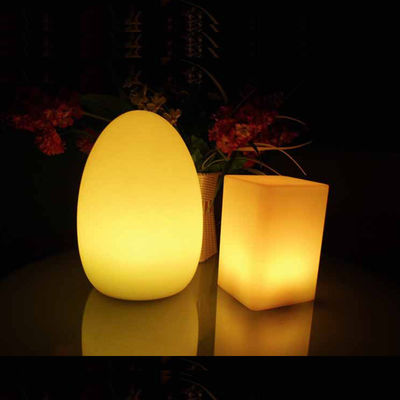 Modern Luxury LED Battery Egg Shaped Table Lamp