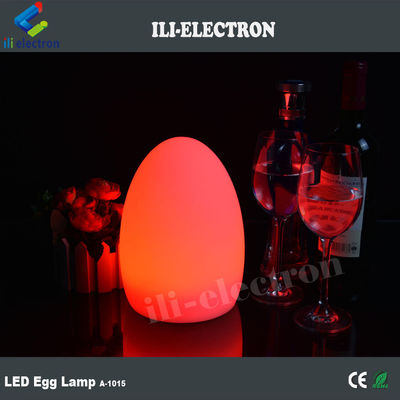 Modern Luxury LED Battery Egg Shaped Table Lamp