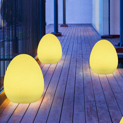 Modern Life LED Battery Egg Shape Table Lamp