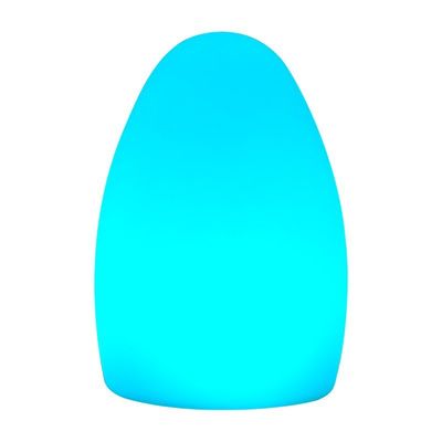 Color Changeable Illuminated Plastic LED Egg Lamp