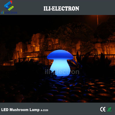 Modern plastic led glowing mushroom lamp