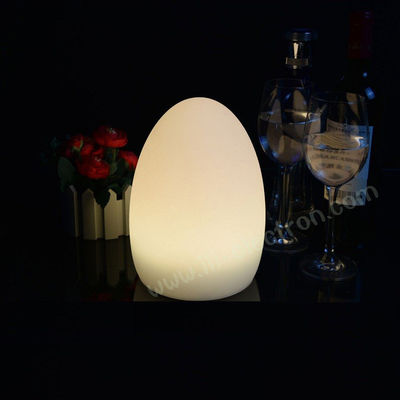 plastic egg lamp /illuminated table lamp /led lighted egg lamp