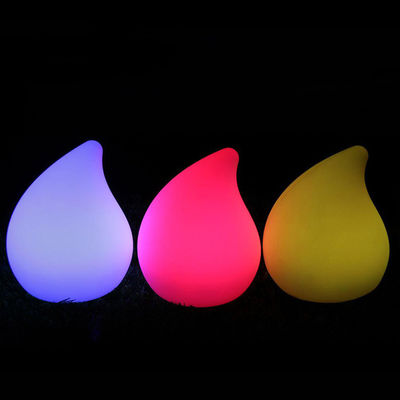 colorful peach shape plastic Mini light up table lamp