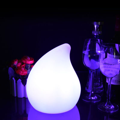 colorful peach shape plastic Mini light up table lamp
